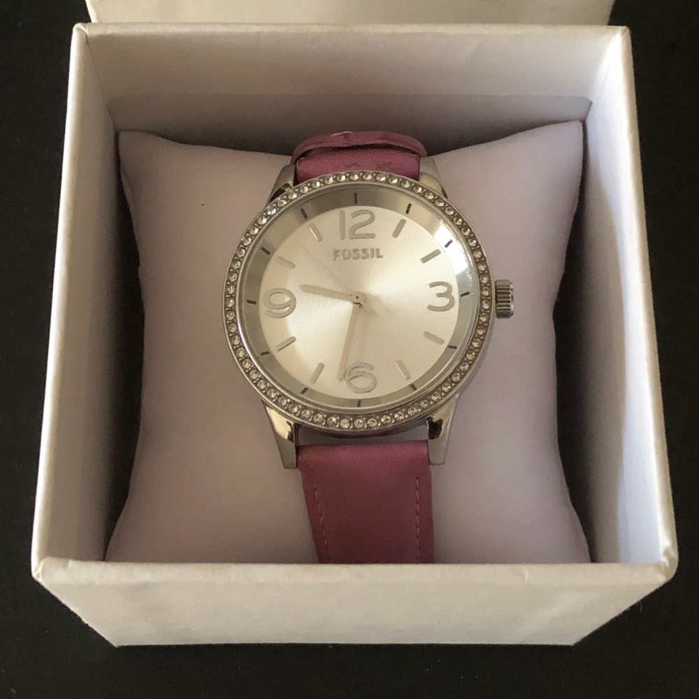 Fossil Watch - Rhinestone Diamond Face - Picture 3 of 3